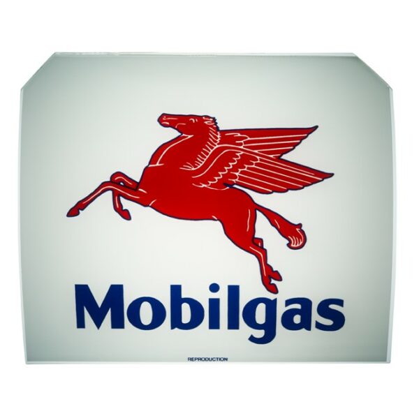 Mobilgas A-38 Ad Glass