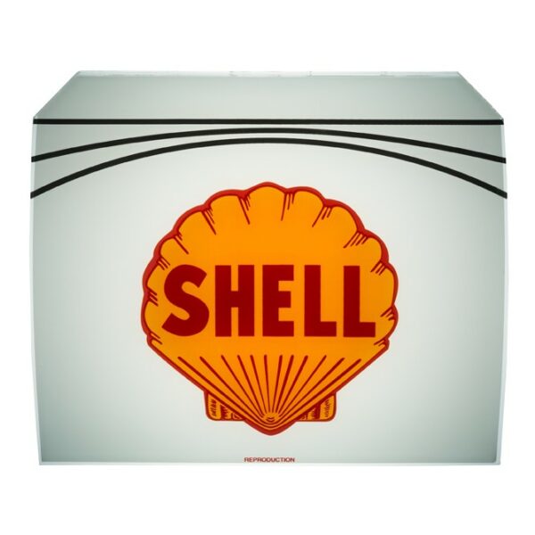 Shell A-38 Ad Glass