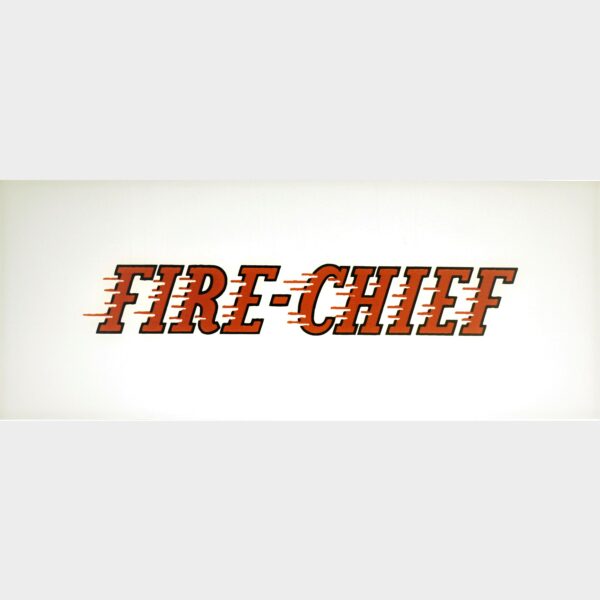 Texaco Fire Chief Flat Ad Glass (1950s & Newer Logo)