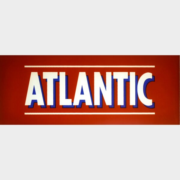 Atlantic Flat Ad Glass