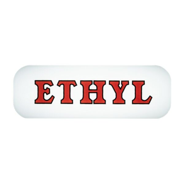 Ethyl Red #2 Curved Ad Glass