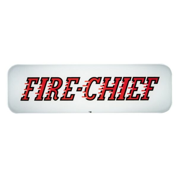 Texaco Fire Chief #1 Curved Ad Glass