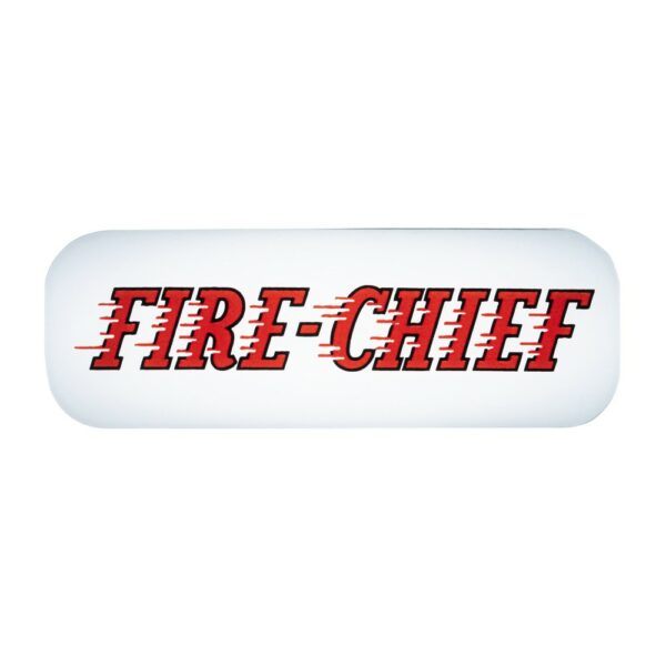 Texaco Fire Chief #2 Curved Ad Glass