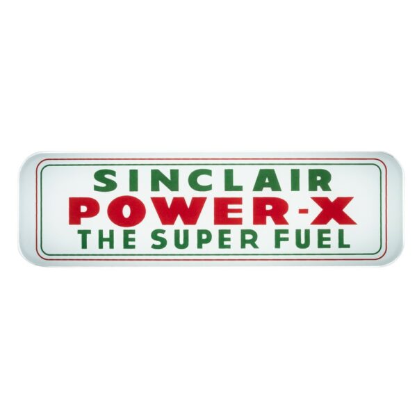Sinclair Power-X #1 Curved Ad Glass