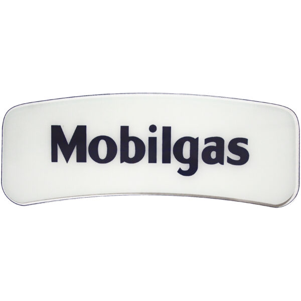 Mobilgas Crescent-Shaped Ad Glass & Rubber Kit for M&S 80