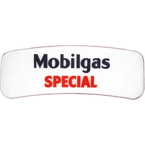Mobilgas Special Crescent-Shaped Ad Glass & Rubber Kit for M&S 80