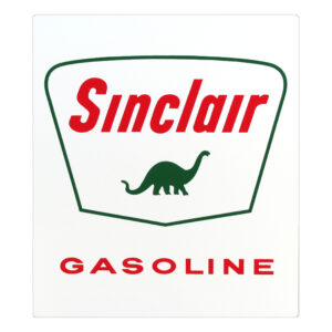 Sinclair Dino Gasoline 12" x 14" Vinyl Decal