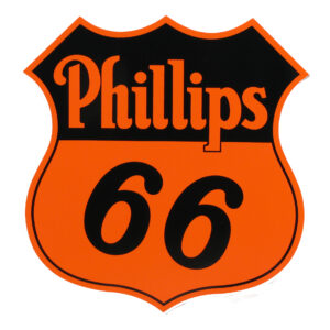 Phillips 66 Die Cut Vinyl Decal - 10"