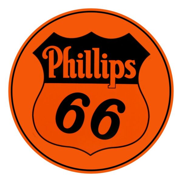 Phillips 66 Round Vinyl Decal