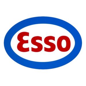 Esso Oval Vinyl Decal