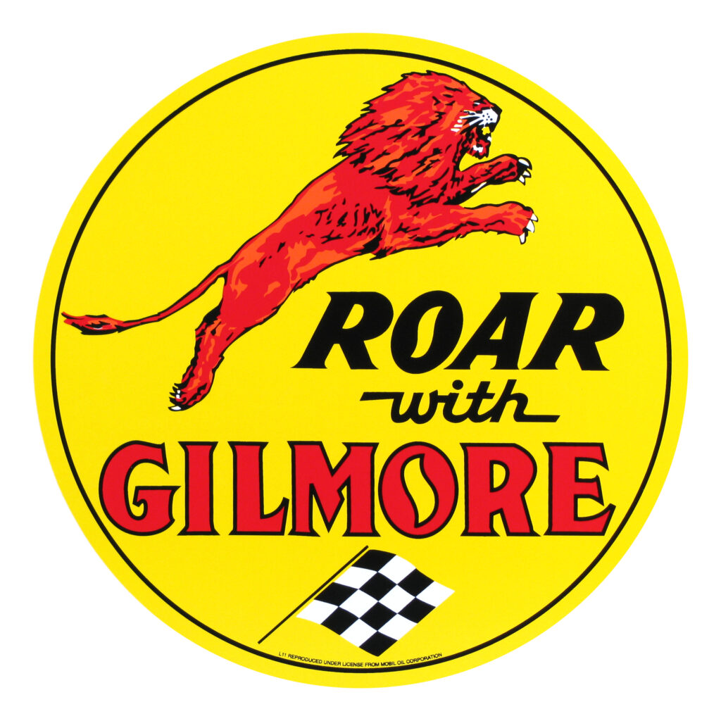 Gilmore Roar Round Vinyl Decal 12 9 6 3 2 Vic s 66 gilmore-roar-round-vinyl-decal-12-9-6-3-2-vic-s-66