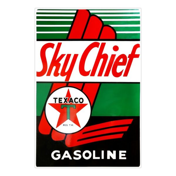 Texaco Sky Chief 11.25" x 17" Vinyl Decal