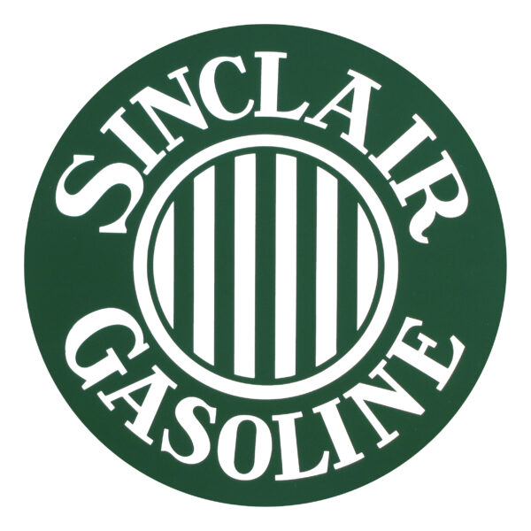 Sinclair Bars 12" Round Vinyl Decal
