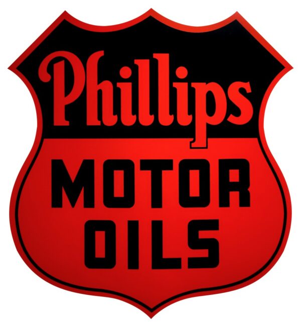 Phillips Motor Oil shield 10" Vinyl Decal