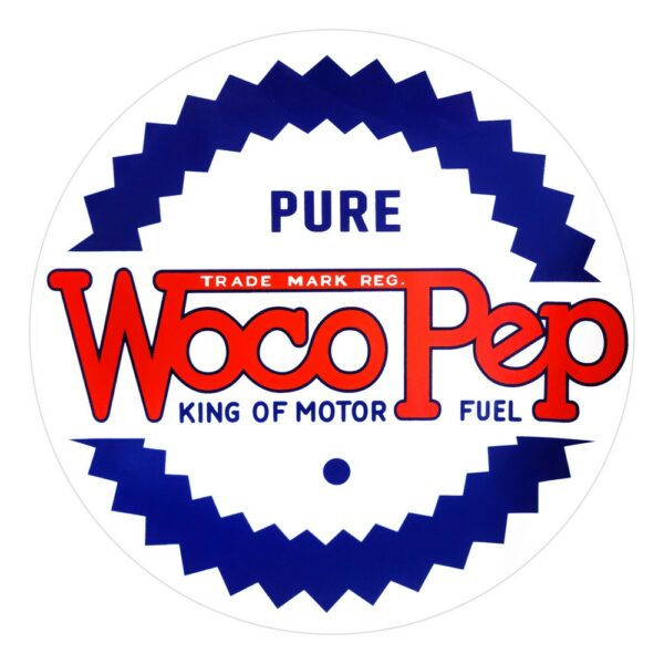 Woco Pep 12" Round Vinyl Decal
