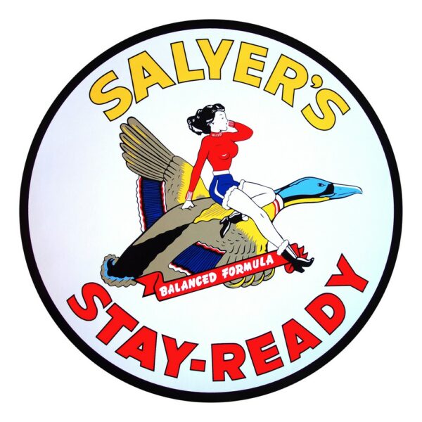 Salyer's Stay Ready Gas 12" Round Vinyl Decal