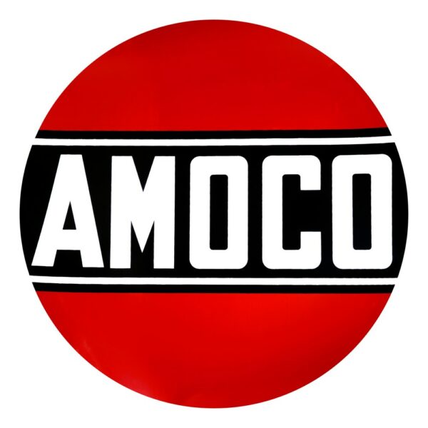 Amoco 12" Round Vinyl Decal