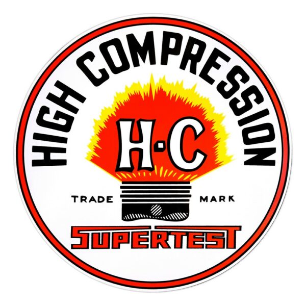 Supertest HC 12" Round Vinyl Decal