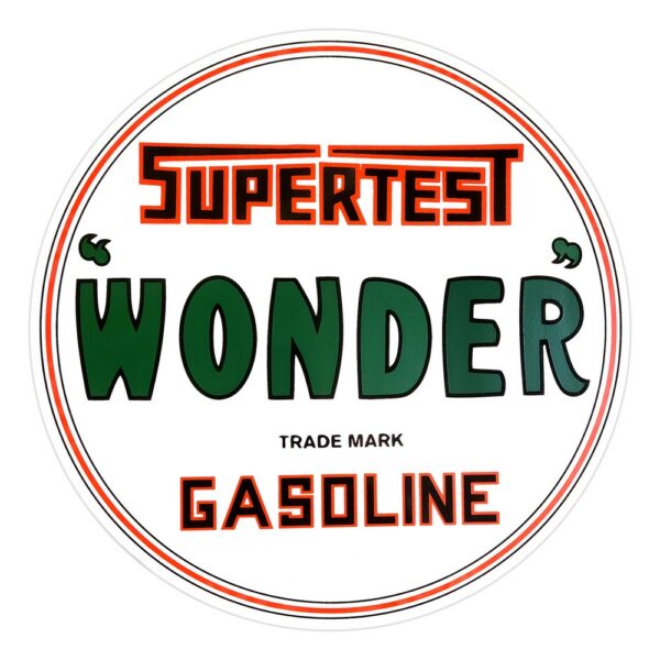 Supertest Wonder 12" Round Vinyl Decal