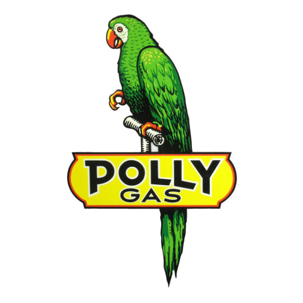 Polly Gas Water Transfer Decal - 12.5"x20", 10"x16.5", 7.5"x12"