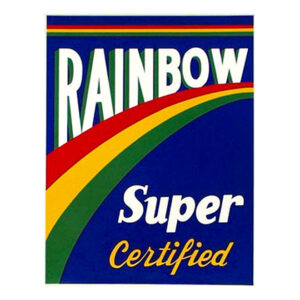 Rainbow Super Water Transfer Decal - 10" x 13"