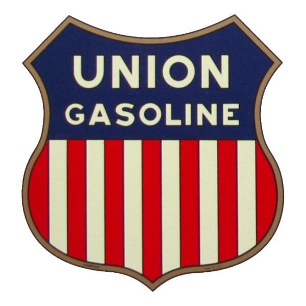 Union Gasoline Water Transfer Decal - 12.75" x 12.25"