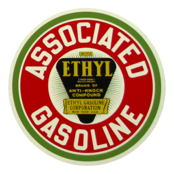 Associated Ethyl Round Water Transfer Decal - 12"