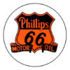 Phillips 66 Water Transfer Decal - 2", 7.5"x6.5"