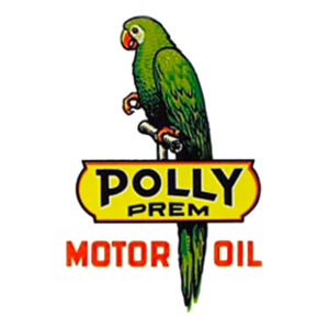 Polly Oil Water Transfer Decal – Features an authentic vintage design with hand-drawn graphics, vibrant colors, and precise detailing for restorations.