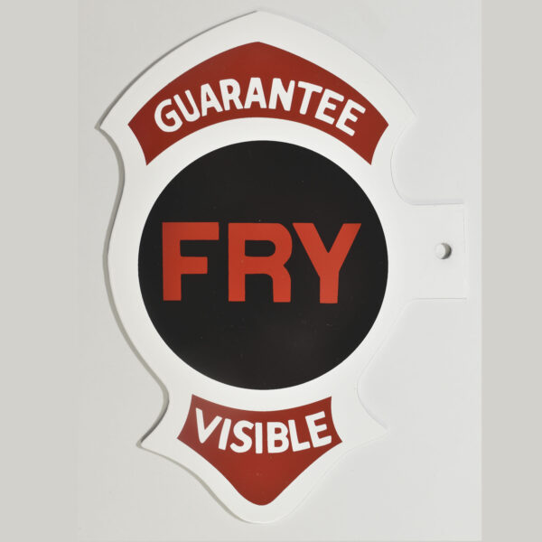 Fry 9" Steel Sign