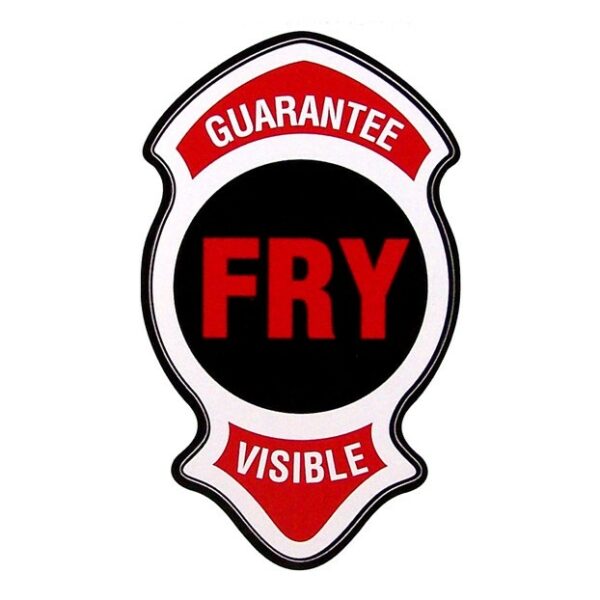 Fry Decal 9"x5"
