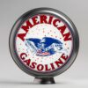 American Powerful Gasoline 13.5" Gas Pump Globe with unpainted steel body
