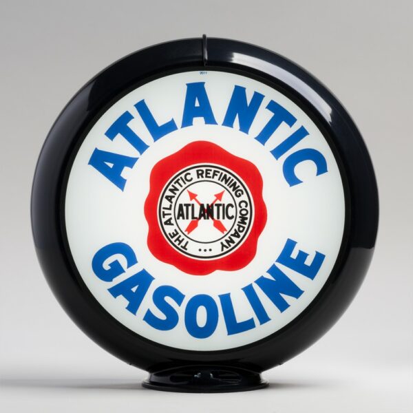 Atlantic 13.5" Gas Pump Globe with black plastic body