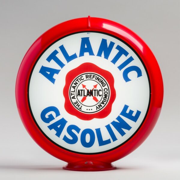 Atlantic 13.5" Gas Pump Globe with red plastic body