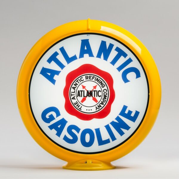 Atlantic 13.5" Gas Pump Globe with yellow plastic body