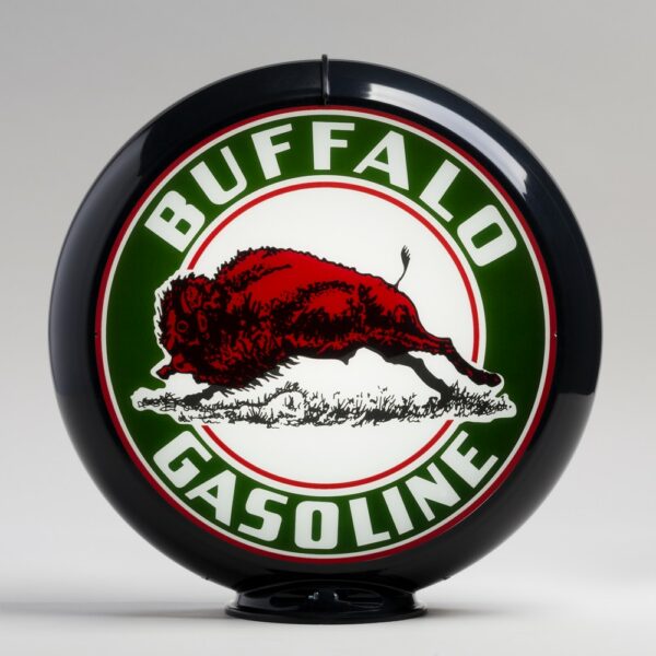 Buffalo 13.5" Gas Pump Globe with black plastic body