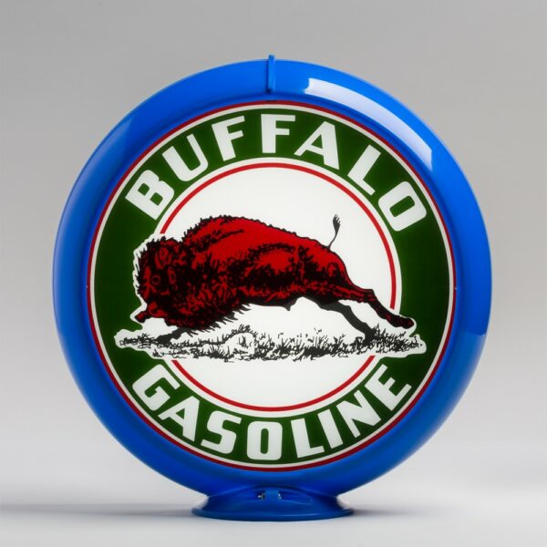 Buffalo 13.5" Gas Pump Globe with light blue plastic body