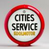 Cities Service Koolmotor 13.5" Gas Pump Globe with red plastic body