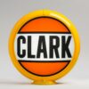 Clark 13.5" Gas Pump Globe with yellow plastic body