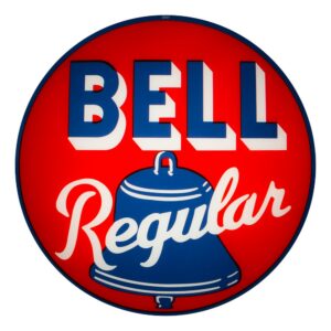 Bell Regular 13.5" Gas Pump Globe single lens