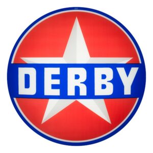 Derby 13.5" Gas Pump Globe single lens