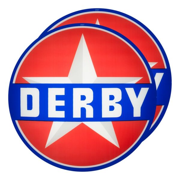 Derby 13.5" Gas Pump Globe lens pair