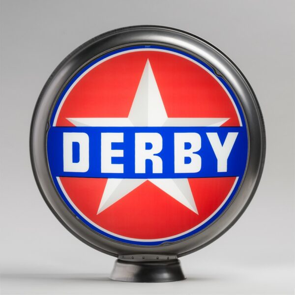 Derby 13.5" Gas Pump Globe with unpainted steel body