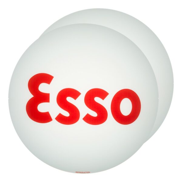 Esso Block 13.5" Gas Pump Globe - Image 2