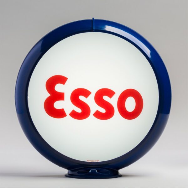 Esso Block 13.5" Gas Pump Globe - Image 9