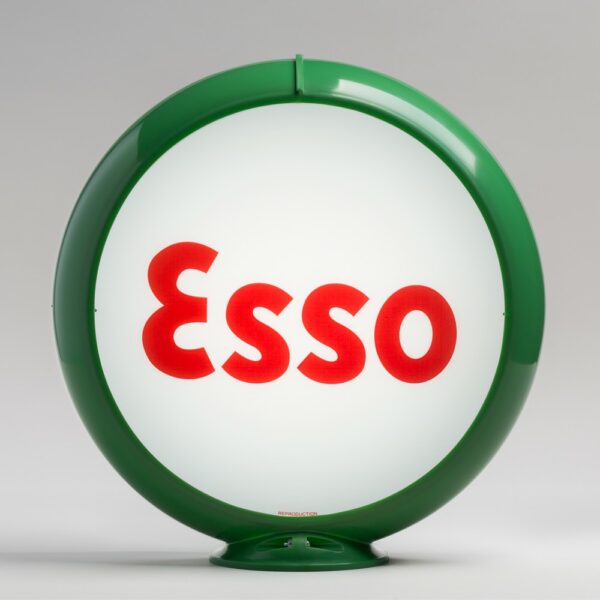 Esso Block 13.5" Gas Pump Globe - Image 7