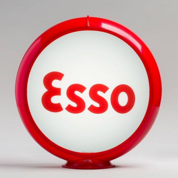 Esso Block 13.5" Gas Pump Globe - Image 4