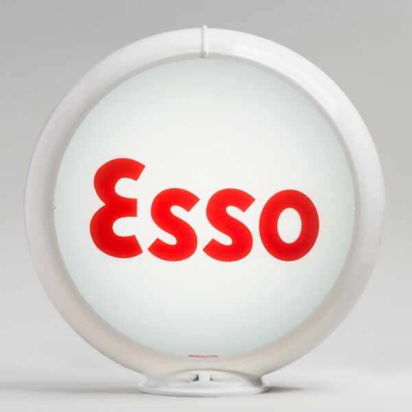 Esso Block 13.5" Gas Pump Globe - Image 3