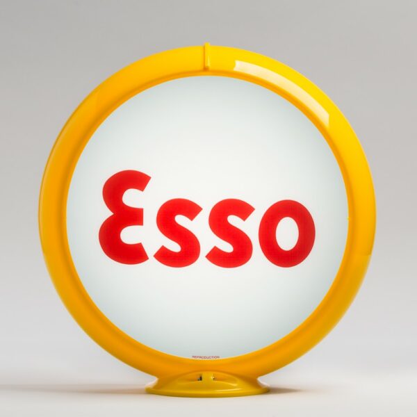 Esso Block 13.5" Gas Pump Globe - Image 6