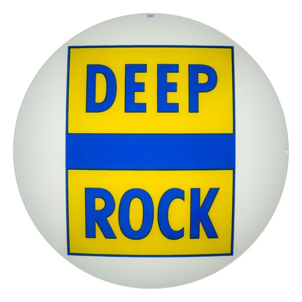 Deep Rock 13.5" Gas Pump Globe single lens